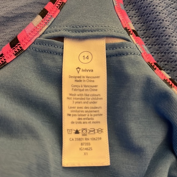 Ivivva tank. Size 14 - Picture 7 of 7